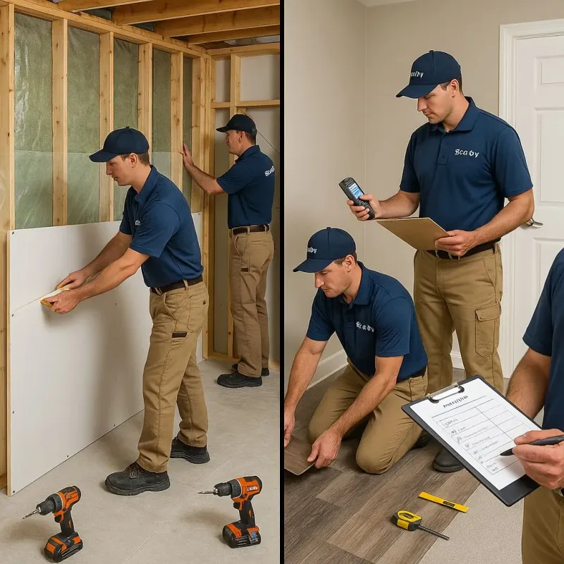 Repairs and Reconstruction process in Beaufort, SC